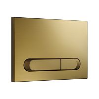 Смывная клавиша KKPol 350/PBG/050-00-00 M09 для инсталляции, брашированное золото