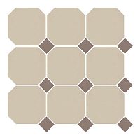 Неглазурованный керамогранит TOPCER Field Material 4401OCT29/1C_Beige/CoffeeBown