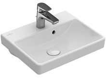 Раковина Villeroy & Boch 735846R1 Avento подвесная 45х37 см, компактная, альпийский белый CeramicPlus Раковина Villeroy & Boch 735846R1 Avento подвесная 45х37 см, компактная, альпийский белый CeramicPlus