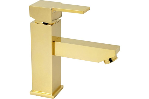 Смеситель Migliore 31491 Kvant Gold для раковины монокомандный, золото Смеситель Migliore 31491 Kvant Gold для раковины монокомандный, золото