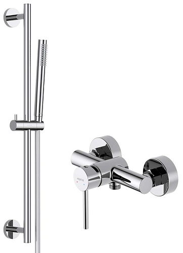 Комплект Aquatek AQ1332CR Европа для ванной Set 2 в 1 (AQ1360CR + AQ2012CR), хром