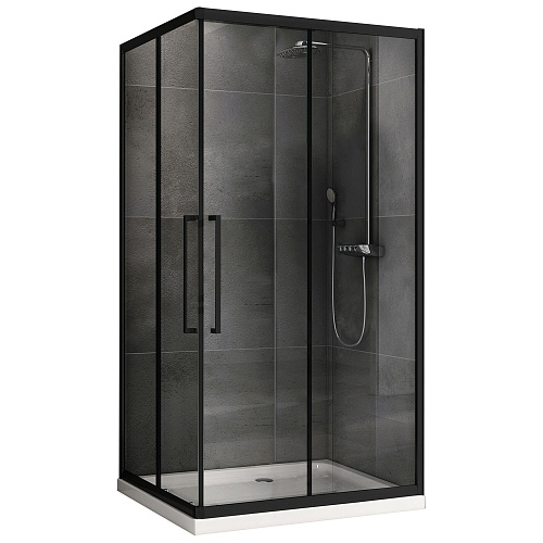 Душевой уголок ABBER Schwarzer Diamant AG02129BH Душевой уголок ABBER Schwarzer Diamant AG02129BH