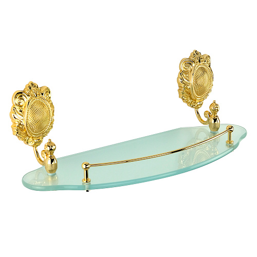 Полка Migliore 16693 Cleopatra c галереей, стекло матовое/золото - купить в Санкт-Петербурге, цена на Полка Migliore 16693 Cleopatra c галереей, стекло матовое/золото в интернет-магазине Керамос Полка Migliore 16693 Cleopatra c галереей, стекло матовое/золото купить недорого в интернет-магазине Керамос