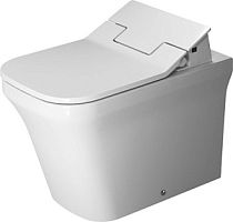 Чаша унитаза Duravit 2166592000 P3 Comforts SensoWash напольный Rimless без смывного края, пристенный вариант, включая крепление, с HygieneGlaze
