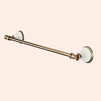 TW Harmony 011, полотенцедержатель 58см, цвет держателя:  белый/бронза,TWHA011bi/br