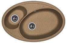 Мойка для кухни Florentina 20.265.E0780.105 Селена 78х51 см, коричневая