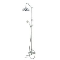 Душевой гарнитур Migliore 32121 Prestige настенный, хром