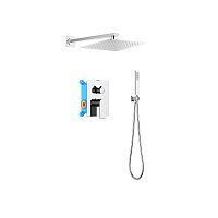 Душевой комплект Aquatek AQ1472CR Лира Set 3 в 1, хром