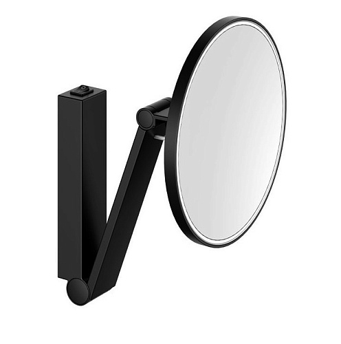 Зеркало Keuco 17612379004 косметическое, черный матовый - купить в Санкт-Петербурге, цена на Зеркало Keuco 17612379004 косметическое, черный матовый в интернет-магазине Керамос Зеркало Keuco 17612379004 косметическое, черный матовый купить недорого в интернет-магазине Керамос