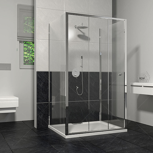 Душевой угол RGW CL-40 04094087-51 Classik прямоугольный 80х70х185 см, стекло - шиншилла Душевой угол RGW CL-40 04094087-51 Classik прямоугольный 80х70х185 см, стекло - шиншилла снят с производства