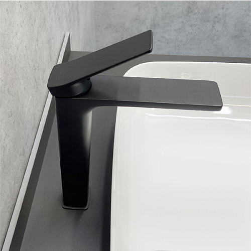 Смеситель Comforty FC071B-CMT для раковины, черный матовый Смеситель Comforty FC071B-CMT для раковины, черный матовый