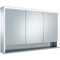 Зеркальный шкаф Keuco 14305171301 Royal Lumos, 73.5х120 см, серебристый анодированный