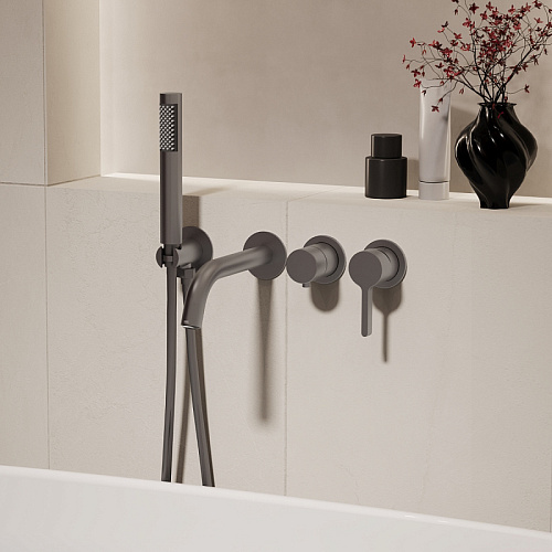 Смеситель для ванны Vincea Villa VTFW-1VL1GM Смеситель для ванны Vincea Villa VTFW-1VL1GM