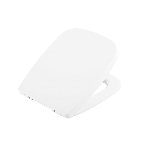 Крышка-сиденье BelBagno BB128SC Lago для унитаза жесткая, SoftClose, белая