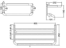 Полотенцедержатель Kludi E2 4898905