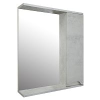Зеркальный шкаф Loranto CS00086984 Florena 60х60 см, серый матовый