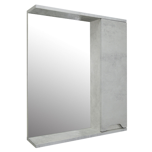 Зеркальный шкаф Loranto CS00086984 Florena 60х60 см, серый матовый купить недорого в интернет-магазине Керамос