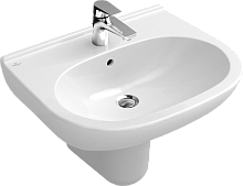 Раковина Villeroy & Boch 516061R1 O.Novo подвесная 60х49 см, альпийский белый CeramicPlus