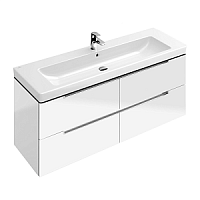 Тумба под раковину Villeroy & Boch Subway 2.0 A698 00DH, белый глянец