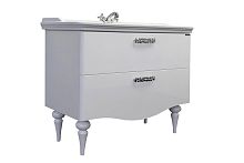 Тумба Comforty 00-00004156 Монако подвесная 100х50 см, с раковиной 50110, белый глянец Тумба Comforty 00-00004156 Монако подвесная 100х50 см, с раковиной 50110, белый глянец