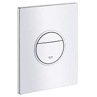 Накладная панель Grohe 38766000 GROHE Ondus, 2 объема смыва, для вертикального и горизонтального монтажа