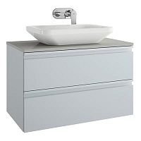 Тумба Ideal Standard T0051PH Tesi для раковины 80х44 см, подвесная, с 2-мя ящиками, Gloss Light Grey (светло-серый глянцевый/ручка - светло-серый матовый) Тумба Ideal Standard T0051PH Tesi для раковины 80х44 см, подвесная, с 2-мя ящиками, Gloss Light Grey (светло-серый глянцевый/ручка - светло-серый матовый)
