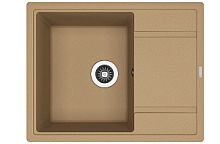 Мойка для кухни Florentina 20.125.C0650.306 Липси 65х51 см, с крылом, капучино