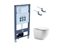 Инсталляция с подвесным унитазом Aquatek Гелиос SET AQUATEK ГЕЛИОС INSP01