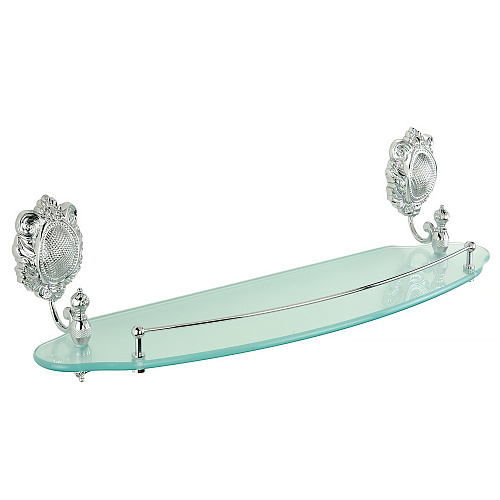 Полка Migliore 16664 Cleopatra c галереей, стекло матовое/хром - купить в Санкт-Петербурге, цена на Полка Migliore 16664 Cleopatra c галереей, стекло матовое/хром в интернет-магазине Керамос Полка Migliore 16664 Cleopatra c галереей, стекло матовое/хром купить недорого в интернет-магазине Керамос