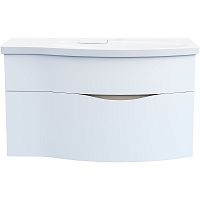 Тумба Kerama Marazzi RV.100Rh\WHT.M Riva под раковину подвесная 100х45 см, правая, белый матовый Тумба Kerama Marazzi RV.100Rh\WHT.M Riva под раковину подвесная 100х45 см, правая, белый матовый