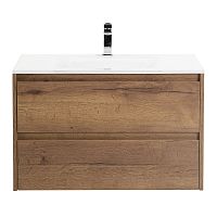 База BelBagno KRAFT-1000-2C-SO-RT под раковину 100х46 см, подвесная, Rovere Tabacco (дуб табачный)