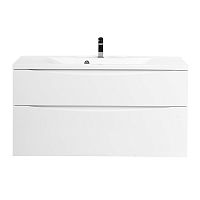 База BelBagno MARINO-H60-1200-2C-SO-BL-P под раковину 120х45 см, подвесная, Bianco Lucido (белый глянец)