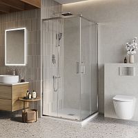 Душевой уголок BelBagno LUCE LUCE-A-2-90-C-Cr Душевой уголок BelBagno LUCE LUCE-A-2-90-C-Cr