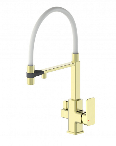 Смеситель для кухни Wonzon & Woghand WW-88458012-BG(MW) Смеситель для кухни Wonzon & Woghand WW-88458012-BG(MW)