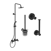 Душевая система Ideal Standard BL749S2 Cerafine O  с аксессуарами, черный шелк