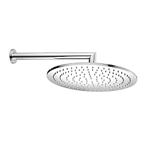 Верхний душ Cisal DS01348021 Shower 300 мм с настенным держателем L290 мм, цвет хром