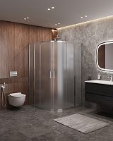Душевой уголок CEZARES MOLVENO-R-22-80+30-P-Cr Душевой уголок CEZARES MOLVENO-R-22-80+30-P-Cr