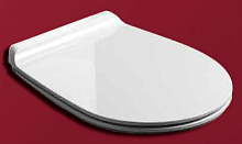 Сиденье для унитаза Simas VI004bi/cr Vignoni с микролифтом, цвет белый/хром