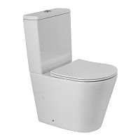 Комплект Унитаз+Сиденье BelBagno FLAY-Tor BB2149CP-TOR/SC/BB2149T
