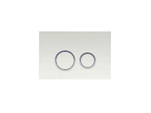 Панель смыва Aquatek KDI-0000006, белый R/ободок хром Панель смыва Aquatek KDI-0000006, белый R/ободок хром