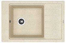 Мойка для кухни Florentina 20.275.D0780.104 Липси 78х51 см, с крылом, бежевая