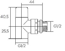 Вентиль Zehnder GmbH Runtal 850028 (exp)