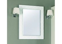 Зеркало Акватон Венеция 65 (1A1553L0VNL10) белое со светильниками