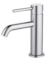 Смеситель Aquatek AQ1310CR Европа для раковины, без донного клапана, хром