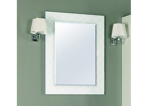 Зеркало Акватон Венеция 65 (1A1553L0VNL10) белое со светильниками снят с производства