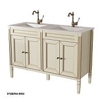 Тумба Caprigo 33327-В074 Albion Promo под раковину 120х45 см двойная, Caffe Latte