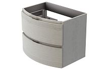 Тумба под раковину Cezares VAGUE с двумя выдвижными ящиками 54847 Rovere sbiancato, 69х52х55