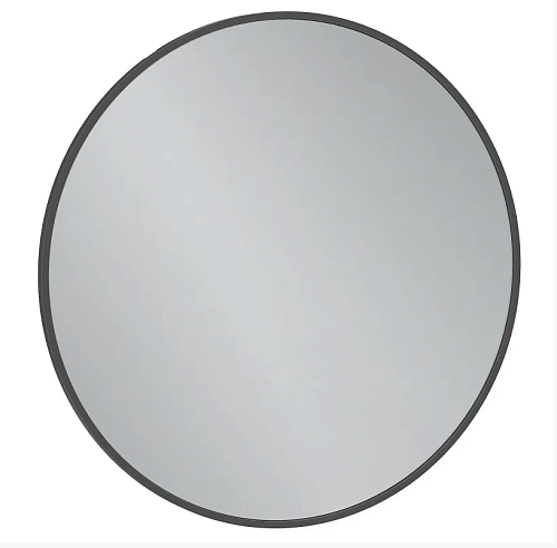 Круглое зеркало Jacob Delafon EB1268-S17 Nona D90 см, серый антрацит купить недорого в интернет-магазине Керамос