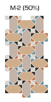 Неглазурованный керамогранит TOPCER Victorian Designs Muscat2Sheet