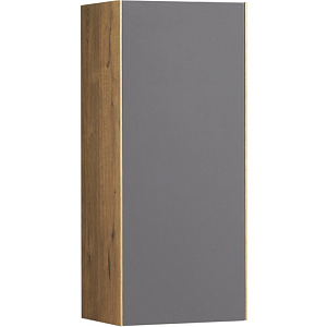 Шкафчик Акватон 1A258403AJA00 Сохо 35х80 см, дуб веллингтон/графит софт